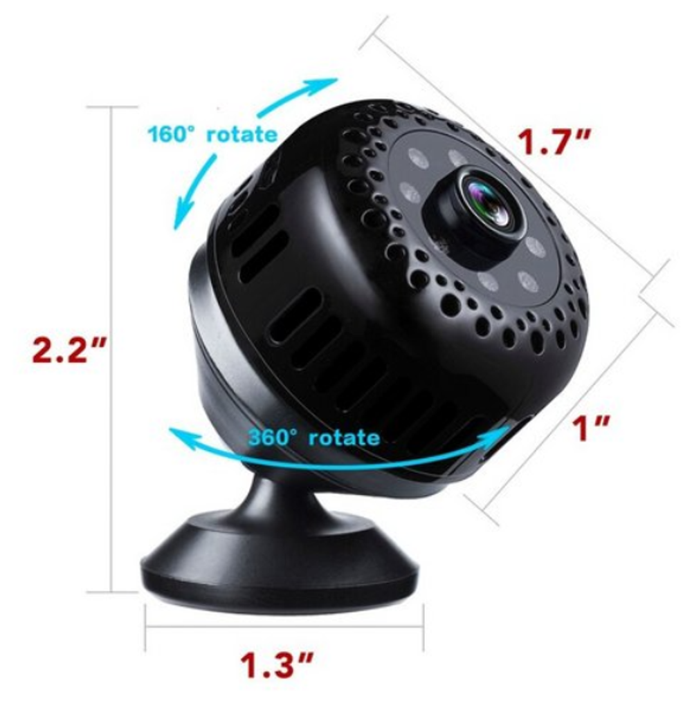 Мини-камера XPX L-22 WiFi, FHD 1080P