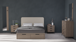 Прикроватная тумба Kubik 050 Roble/Antracita Koala Beds