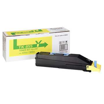 Тонер-картридж Kyocera TK-855Y Yellow для TASKalfa 400ci/500ci/552ci (1T02H7AEU0)