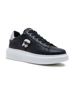 Кожаные кроссовки kapri Karl Lagerfeld - черный(KL62530N)