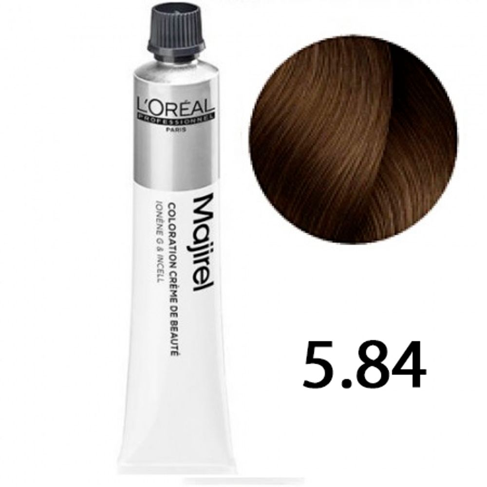 L'Oreal Professionnel Majirel 5.84 Светлый шатен мокка медный 50мл
