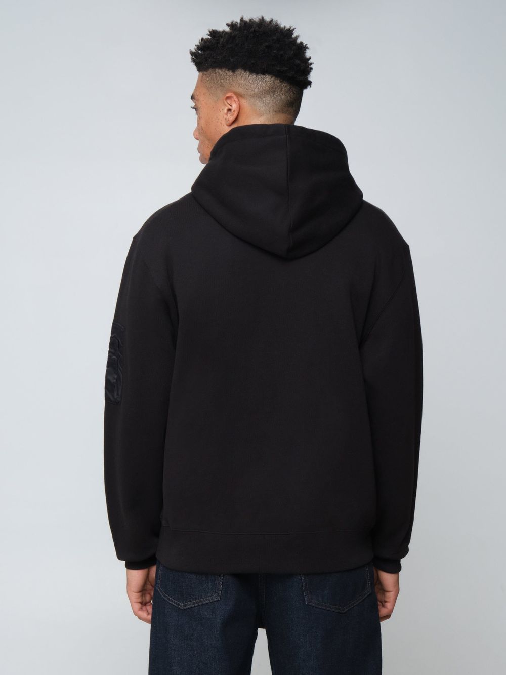 Толстовка мужская ALPHA INDUSTRIES UTILITY POCKET FULL ZIP RELAXED FIT SWEATSHIRT