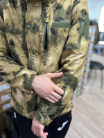 Куртка тактическая softshell мох