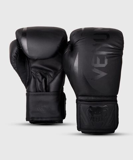 Перчатки боксерские детские Venum Challenger 2.0 Kids Black/Black
