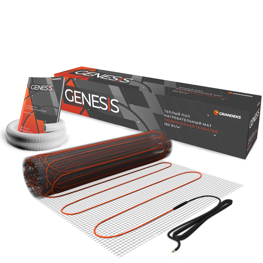 Электрический теплый пол Genesis - 01,0 / 180 Электрический теплый пол Genesis - 01,0 / 180