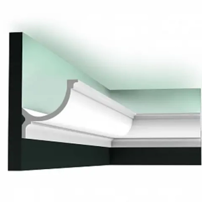 Плинтус из дюрополимера Orac Decor потолочный карниз C902 2000x103x103