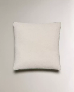 ZARA HOME ДЕТСКАЯ ПОДУШКА С ВЫШИВКОЙ В ВИДЕ БУКВЫ "Y", СИНИЙ