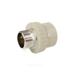 Муфта PP-R комбинированная серая Дн 40х1 1/4" НР под ключ VALFEX 10135040Г