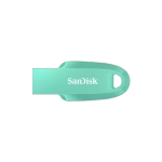 Флеш-накопитель SanDisk Ultra Curve 64GB, USB 3.2 Gen1, R 100 МБ/с зеленый