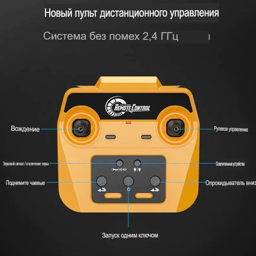 Радиоуправляемый самосвал Double E VOLVO A40G - E591-003