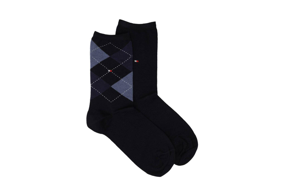 носки 2 пары Tommy Hilfiger - темно-синий(443016001)