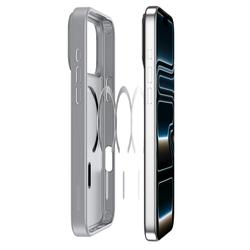 Матовый чехол серого цвета с MagSafe для iPhone 17 Pro Max, серия Yind Series (Open Ring Version) от Dux Ducis
