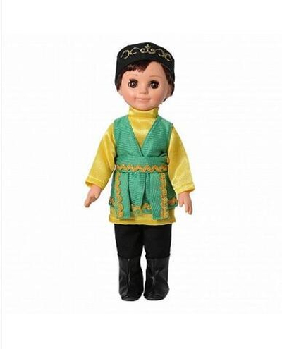 Кукла Мальчик в татарском костюме 30 см. (Весна)