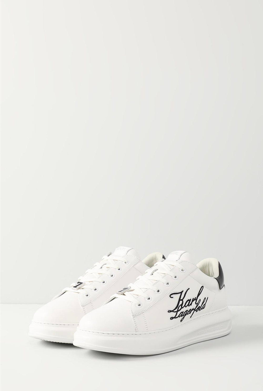 Кроссовки LAGERFELD 855010 белые надпись