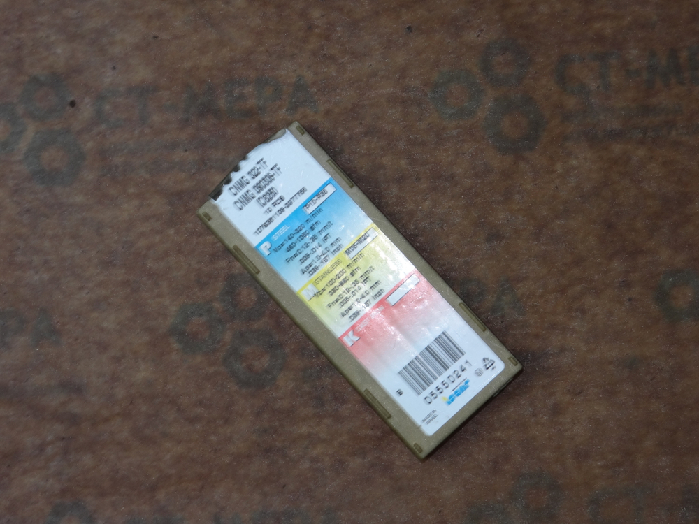 Пластина твердосплавная CNMG 090308-TF / CNMG 322-TF IC830 Ikar Лот 10шт.