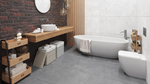 NT Ceramic Cemento Zett Grafite 60x120