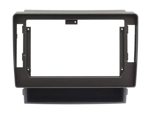 Комплект рамки с разъёмами 10" Toyota Alphard H20, Vellfire 2008-2014 (с JBL, 360 или 1 камерой)накладка черная