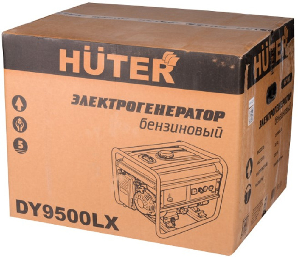 Генератор бензиновый Huter DY9500LX