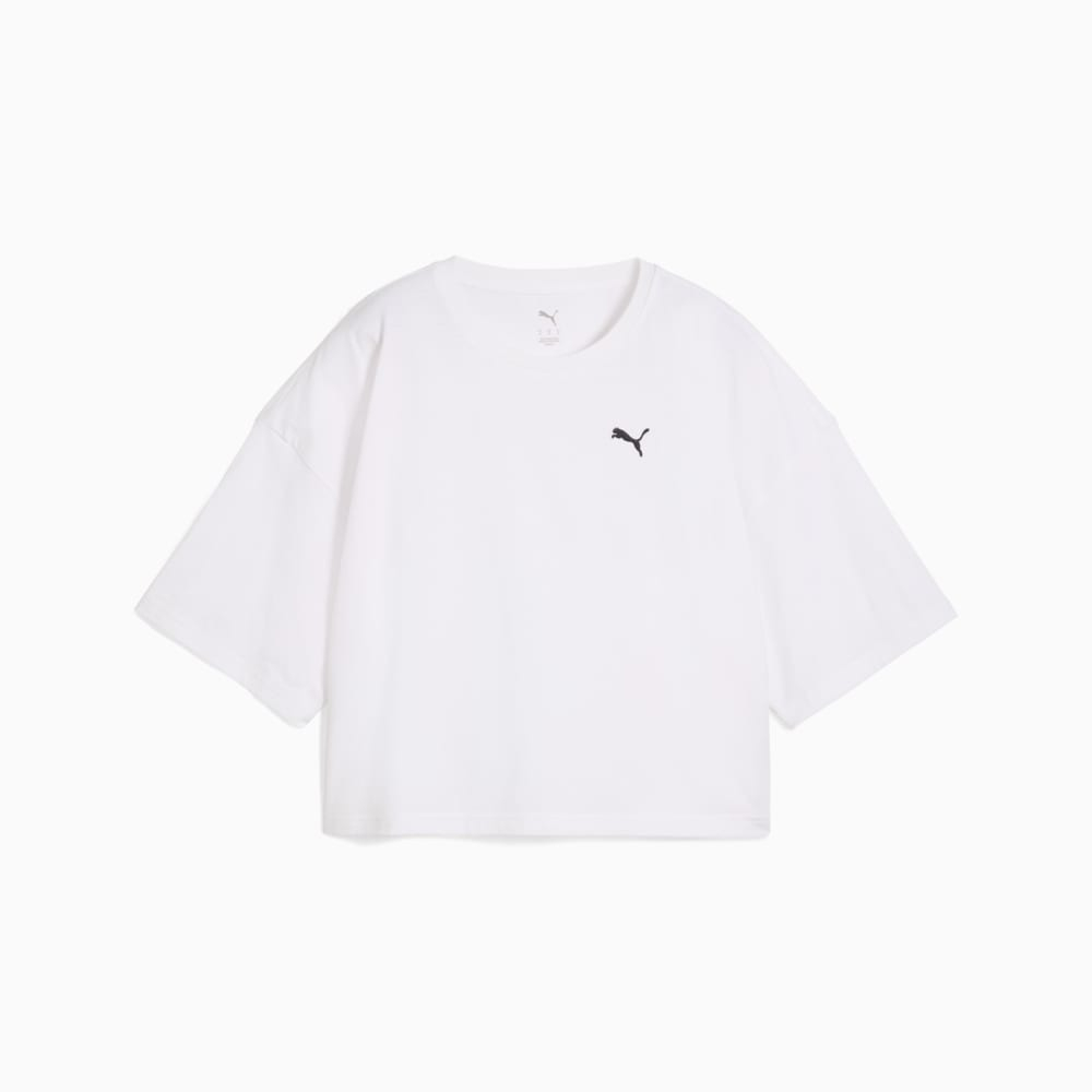 Футболка женская PUMA WARDROBE ESS Oversized Short Tee