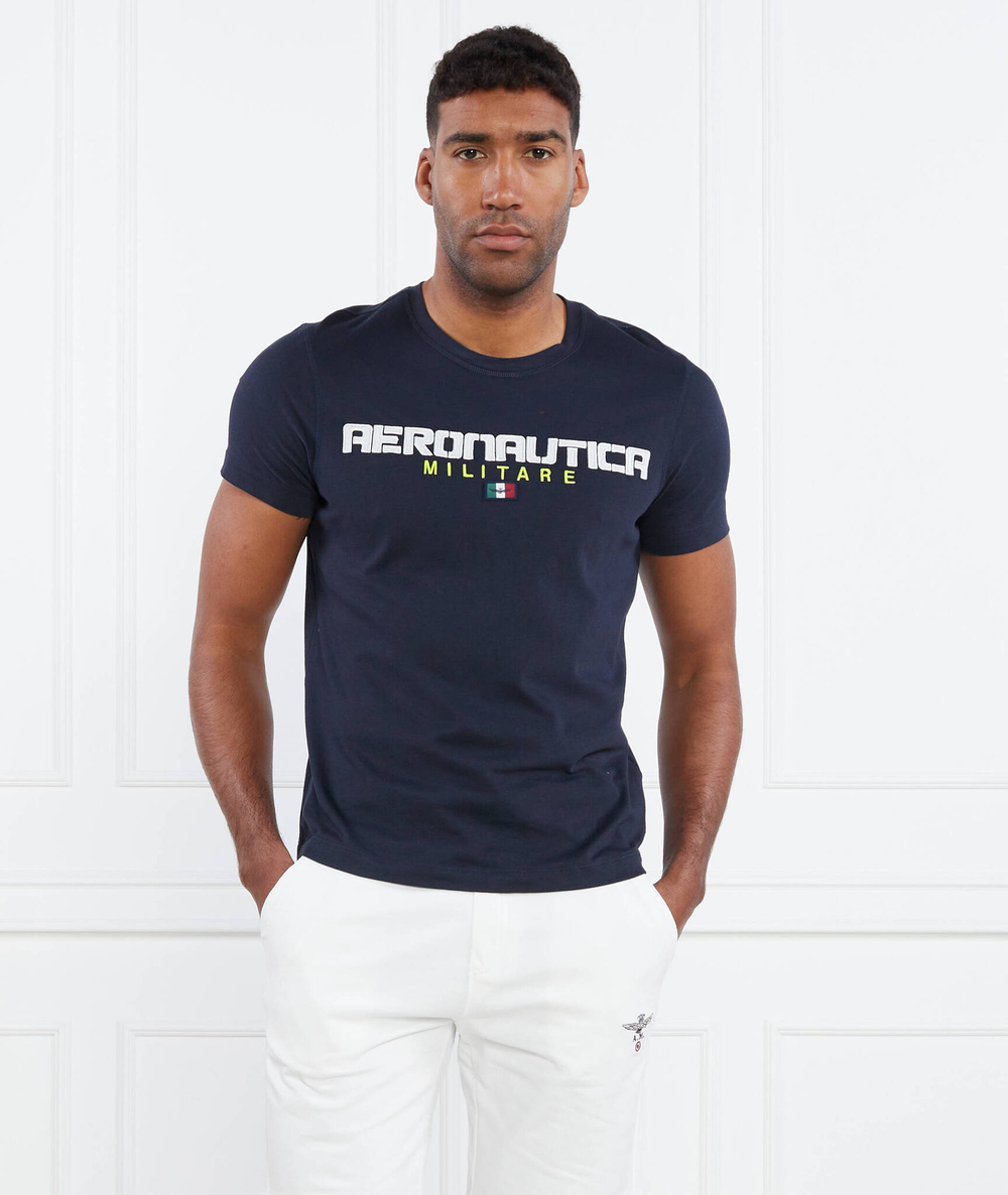 Футболка Aeronautica Militare - темно-синий(TS2064J602)