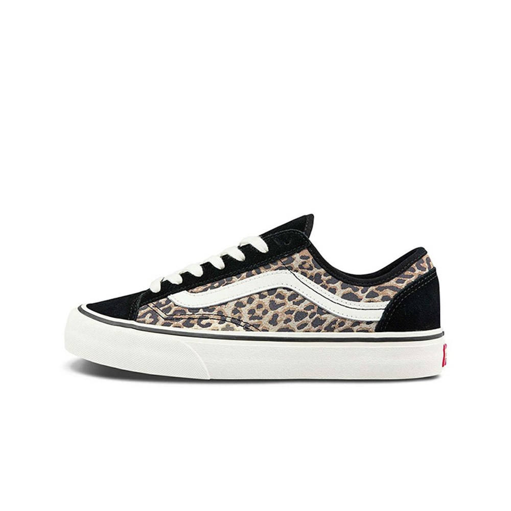 alt="Vans Style 36 Decon SF Cheetah VN0A5HYRA6D леопардовый принт вид сбоку на белом фоне"