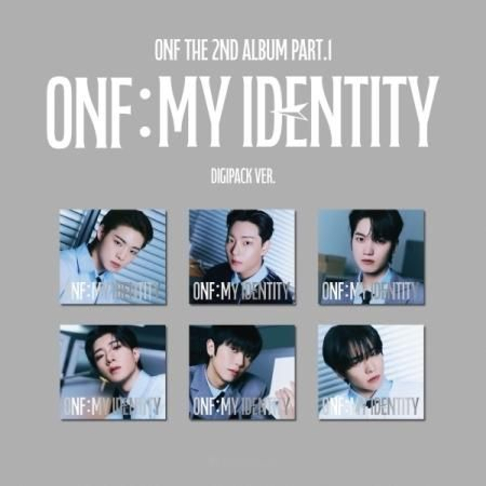 Альбом ONF - ONF:MY IDENTITY The 2nd Album Part.1 DIGIPACK 6 Version SET