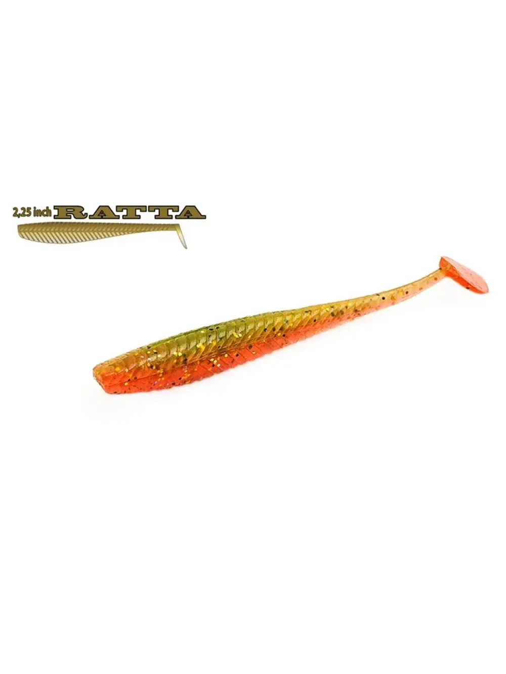Виброхвост Pontoon21 Homunculures Ratta, 2.75'', длина 69,9мм, вес 2,4гр, цвет 416, в упаковке 8шт