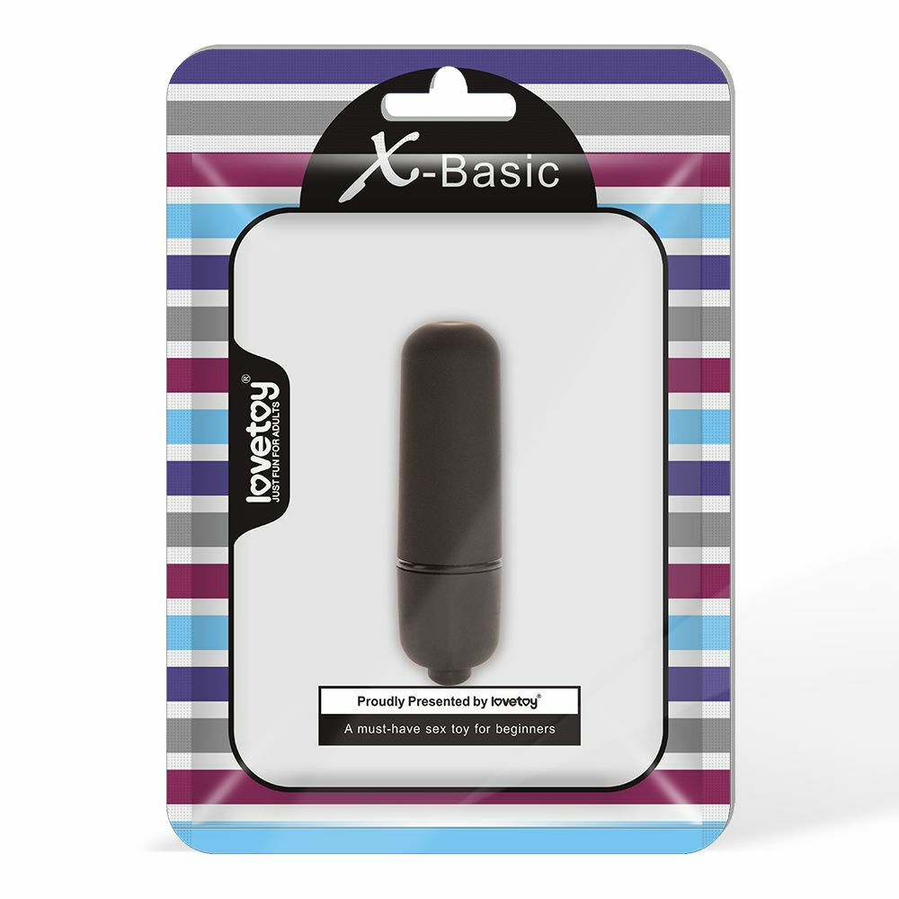 Серебристая вибропуля X-Basic Bullet Mini One Speed - 5,9 см. (Цвет: серебристый)