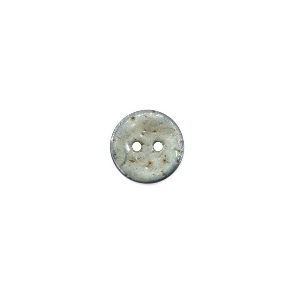 Пуговицы кокос 24L (15.24 мм), COL.5 серо-голубой, 20 шт, Concept by Sandra