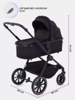 Коляска 2 в 1 MOWBaby Amber