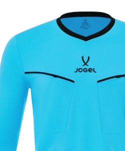 Лонгслив судейский JOGEL DIVISION PerFormDRY Referee LS Tee 2.0, голубой