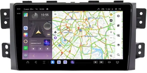 Магнитола для KIA Mohave 2008-2017 - Kuberg OL-9738 QLed+2K, Android 13, Быстрейшая, CarPlay, 4G SIM-слот
