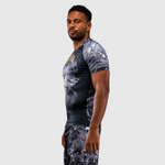 Рашгард Venum Wolf Atak Black/Grey S/S