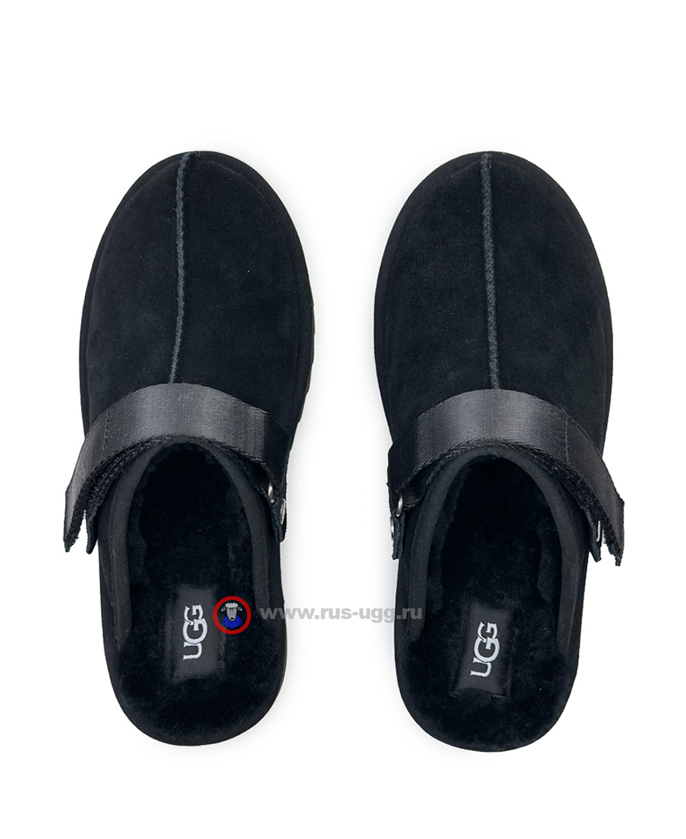 GOLDENSTAR CLOG PLATFORM Black