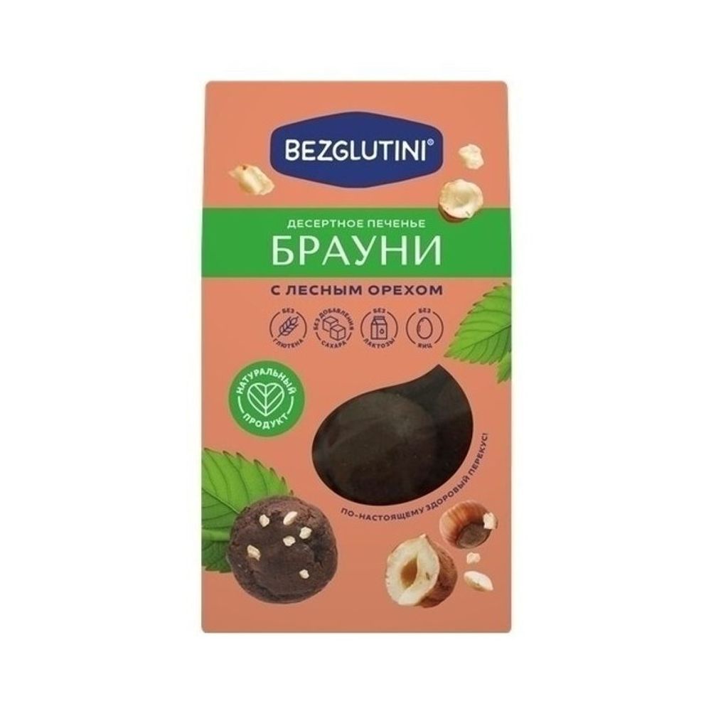 Печенье Bezglutini Брауни 96г/14 Печенье Bezglutini Брауни 96г/14