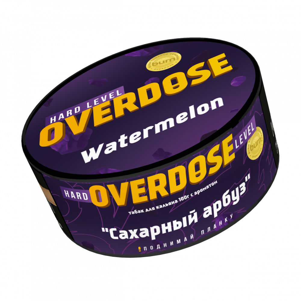 М. Табак для кальяна Overdose Сахарный арбуз, 100г.
