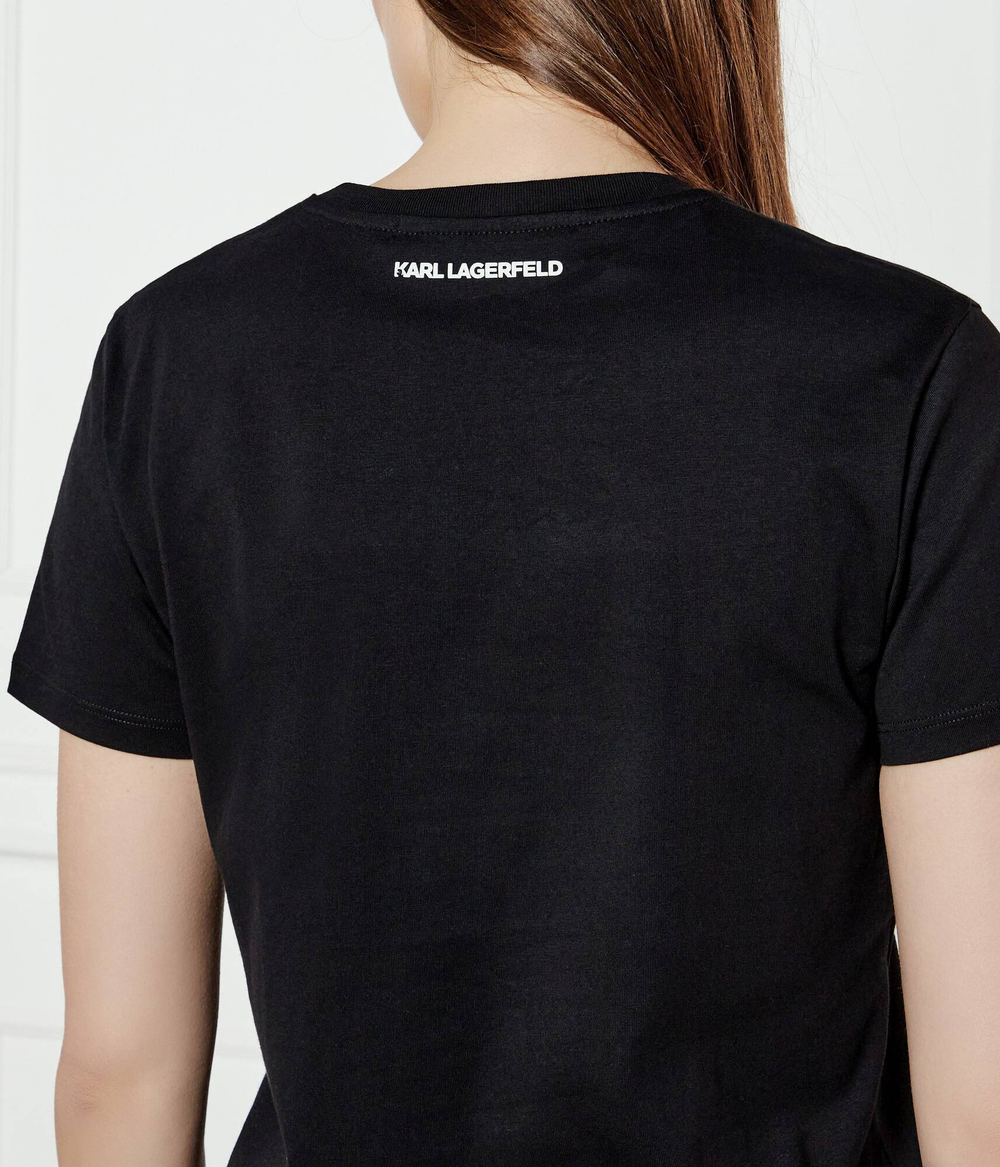 Футболка ESSENTIAL Karl Lagerfeld - черный(A1W17019)