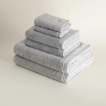 Полотенце из органического хлопка Pure Cotton 30х35 серый