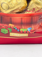 Lindt Набор шоколадных ёлочных украшений Teddy Milk, 120 г, в 1 уп. 12 мишек (Германия)