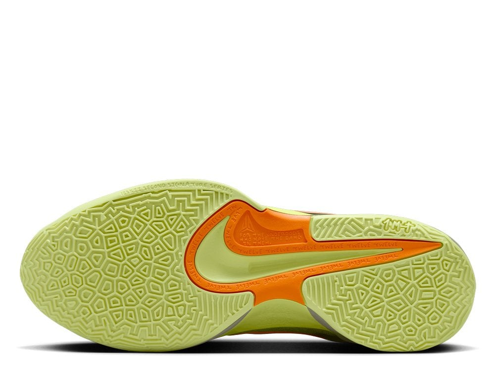 Баскетбольные кроссовки Nike Ja 2 Light Lemon Twist/Light Army/Cargo Khaki/Total Orange