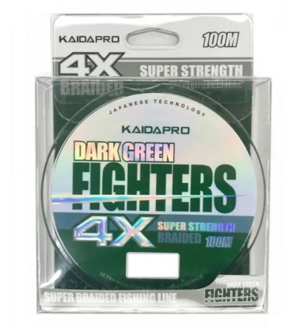 Плетеный шнур для рыбалки Kaida Fighters PE X4