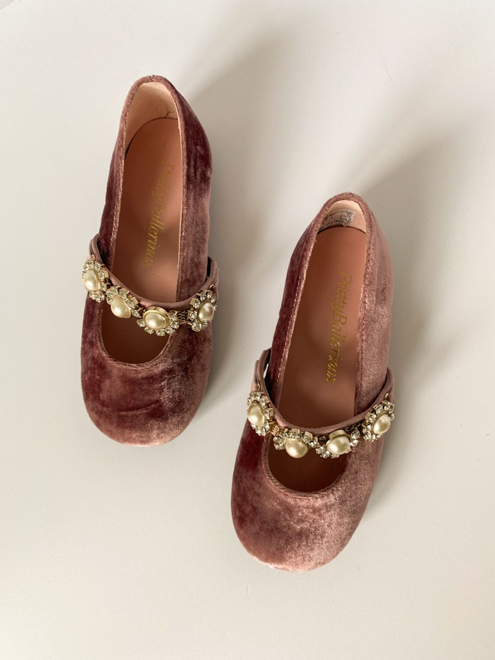 Велюровые туфли Pretty Ballerinas, 24