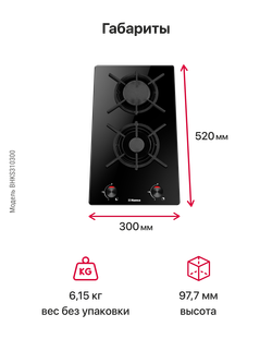 Газовая панель Hansa BHKS310300