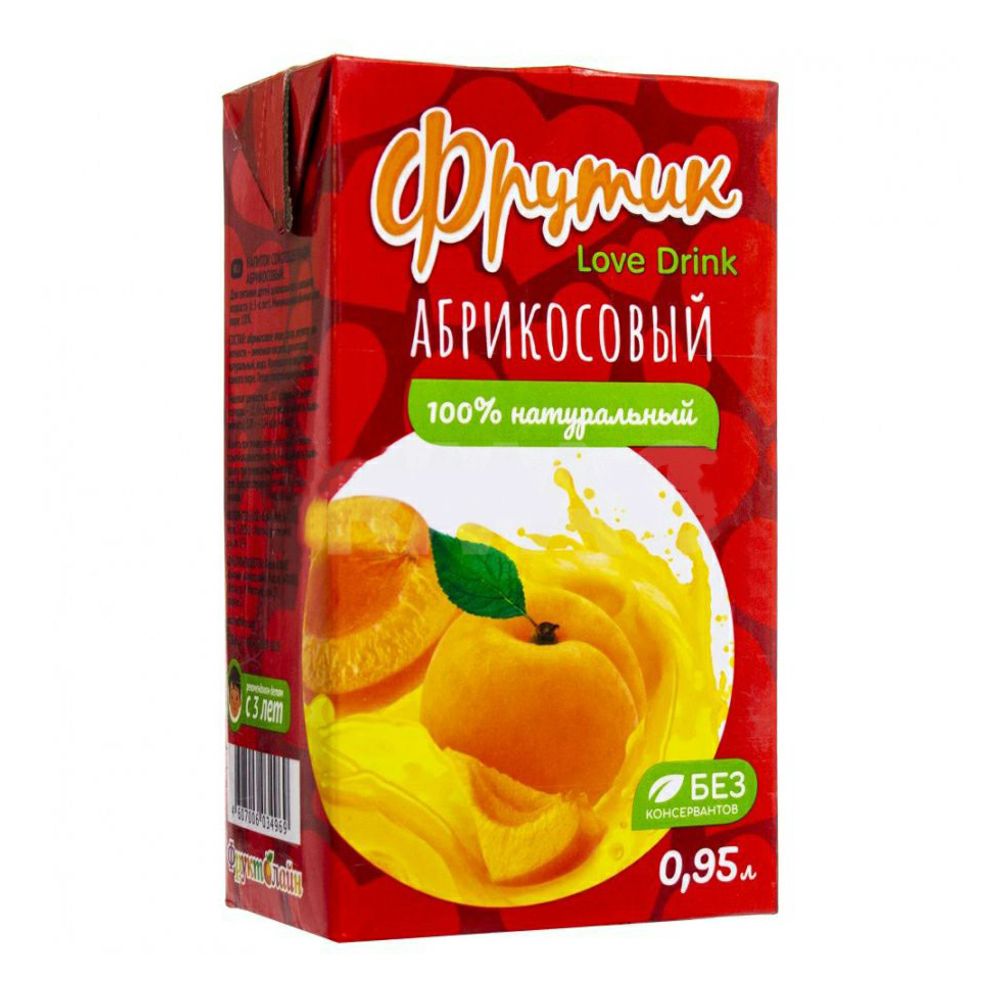 Напиток абрикосовый Фрутик 0,95 л