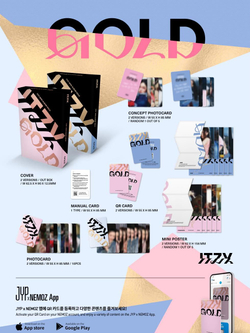 Альбом ITZY - GOLD PLATFORM ALBUM NEMO RANDOM Version