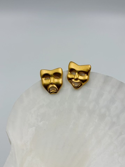 Серьги Маска Anne Klein