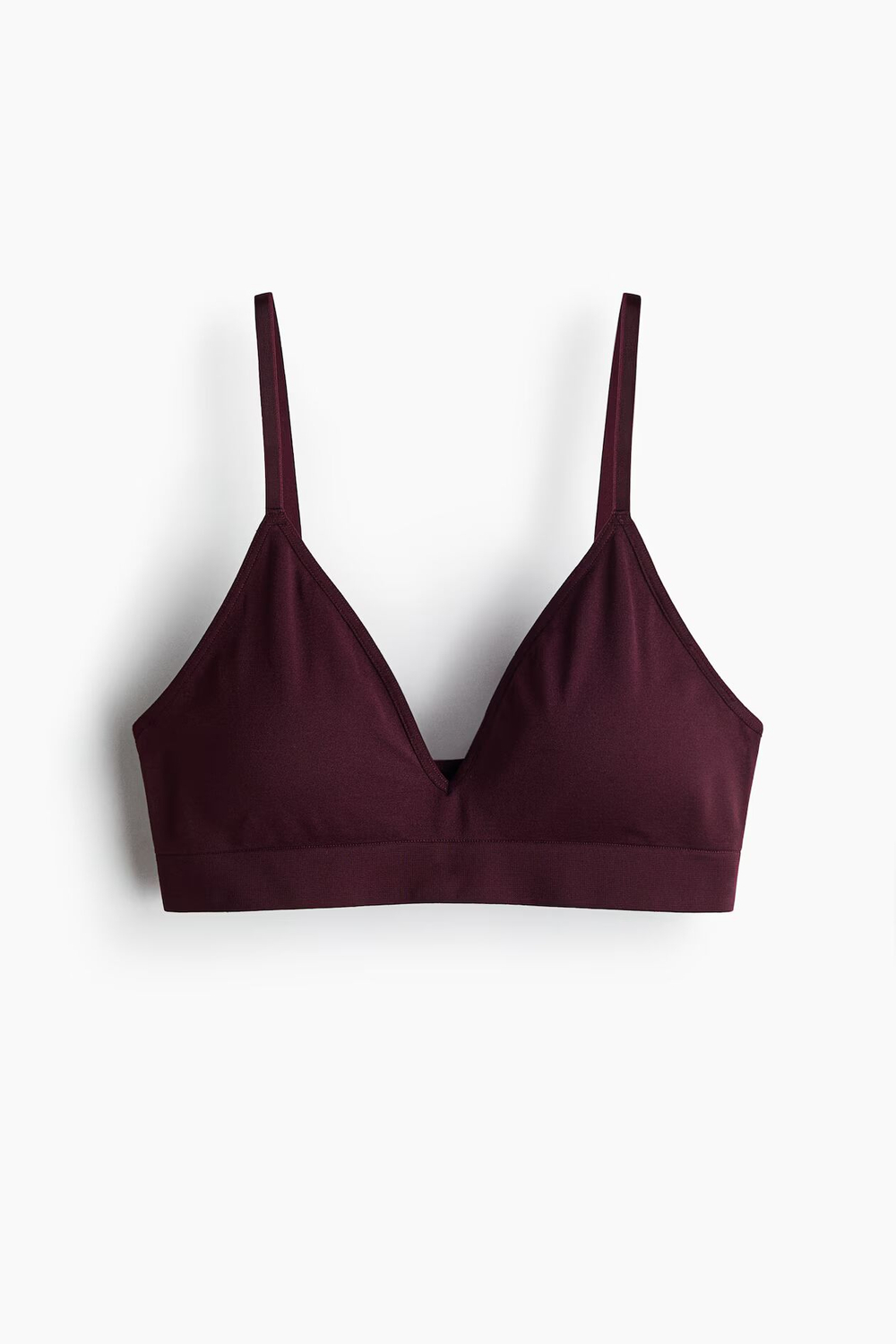 Мягкий бюстгальтер без швов с наполнителем - H&M