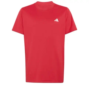 Футболка для мальчика теннисная Adidas Boys Club - purple ruby