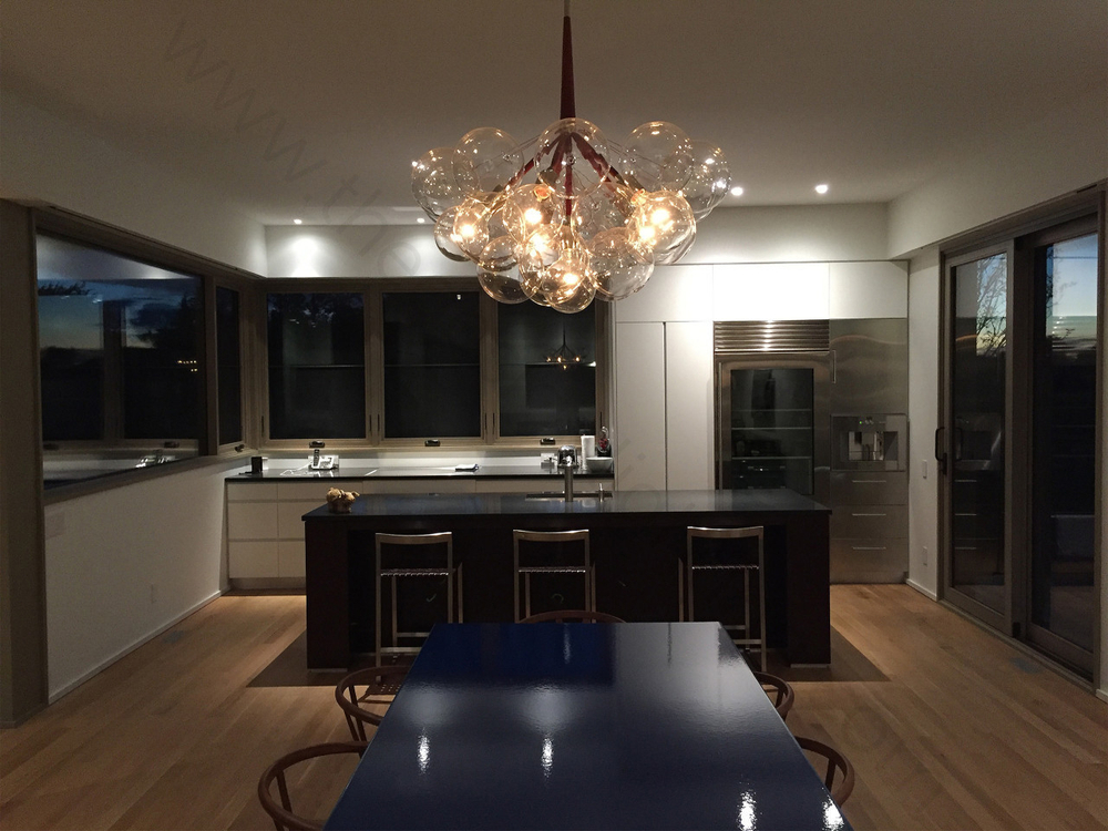 Pendant design lamp  Bubble X-Large by Pelle (Black)