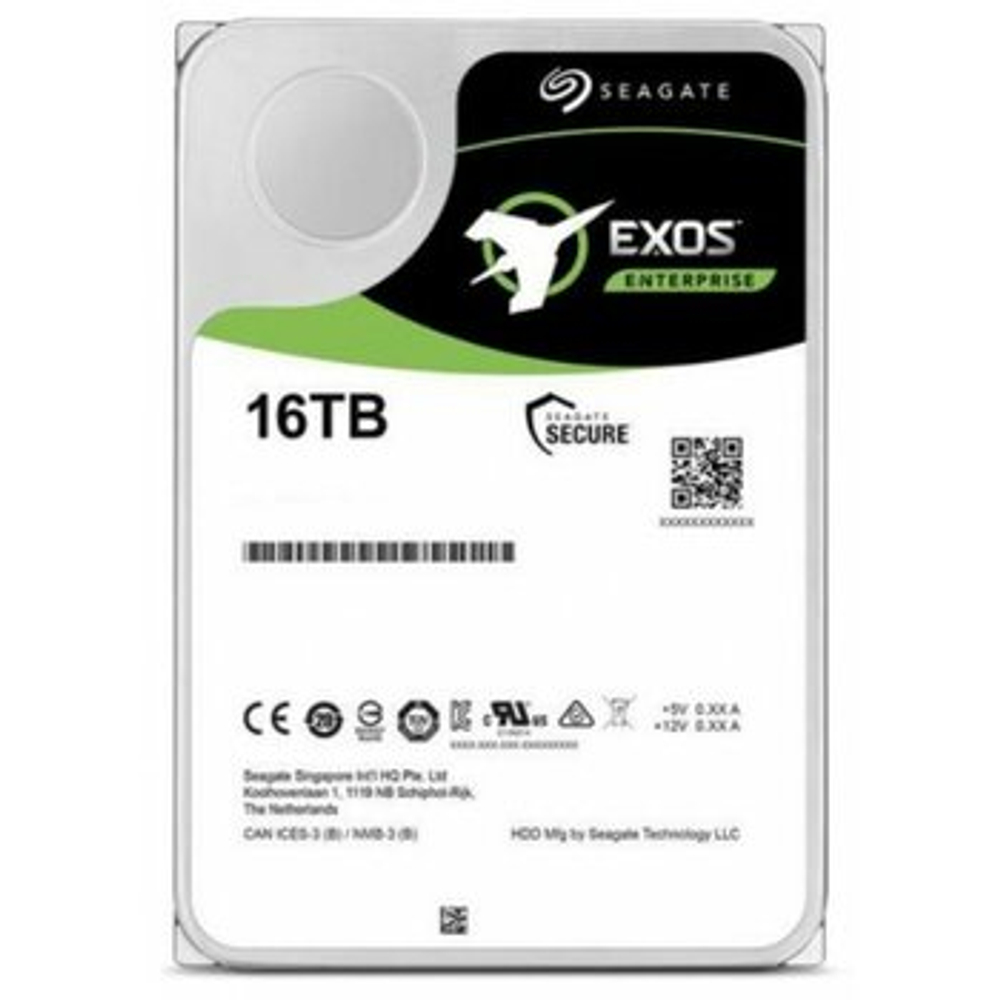 HDD Seagate Exos X16, 16 ТБ, SAS, 3.5", ST16000NM002G